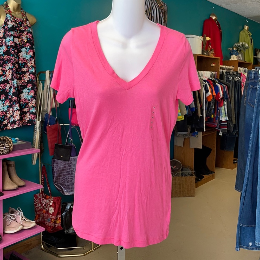 arizona  short sleve  pinnk  shirt